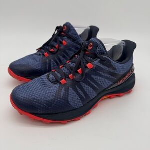 Merrell Momentous Trail Running Shoe in Crown Blue Size 9